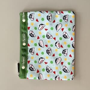 Lesportsac Crayon Shin-chan 1zipper Pouch NWOT